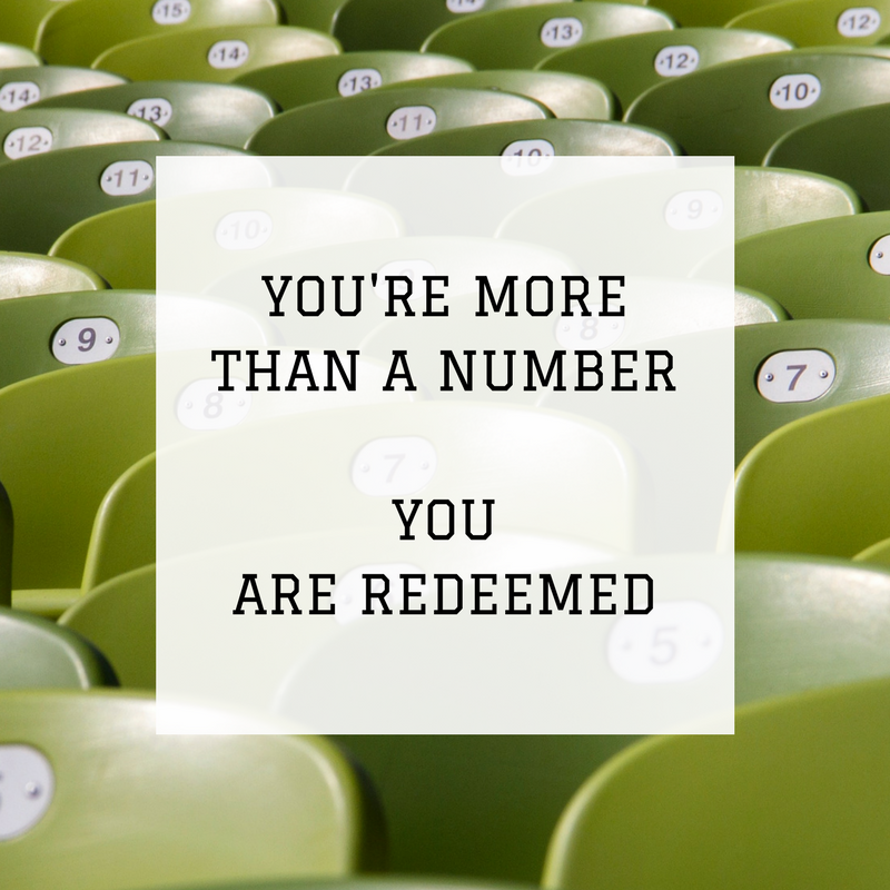 You're More Than A Number - You Are Redeemed.png